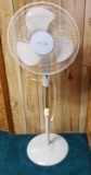 Featured Comforts Adjustable Height Oscillating Floor Fan