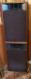 Pair of Vintage Realistic Mach One Wood Cabinet Speakers