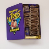 RJR Tobacco Smoking Joe’s Racing Tin Filled with Matches