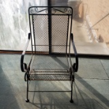 Wrought Iron Patio Chair 