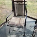 Wrought Iron Patio Chair 