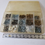 Plastic Organizer Box Containing Variety of Screws