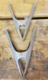 Pair of Vintage Handy Clamp Wood Clamp