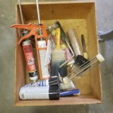 Paint Lot in Wood Box