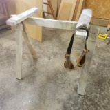 Sawhorse and Leather Tool Belt