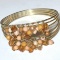 Gold Tone Beaded Bracelet