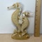 Decorative Seahorse Figurine Made of Molded Resin