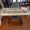 Yamaha Portable Keyboard on Stand with Book
