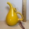 Yellow Ceramic Watering Can