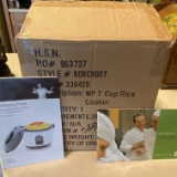 Wolfgang Puck 7 Cup Electric Rice Cooker - NEW in Box