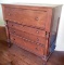 Beautiful Antique Maple 4 Drawer Chest, Dovetailed