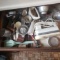 Drawer Lot of Vintage Kitchen Utensils, including Kitchen Aid Hand Mixer