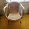 Vintage Rattan Barrel Chair