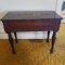 Beautiful Vintage Mahogany Flip Top Writing Desk Secretary