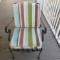 Wrought Iron Stationary Patio Chair