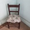 Vintage Wood Ladderback Chair