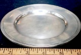 Sterling Silver 6” Bread Plate, Marked Sterling 600