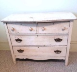 Antique Chest with Dovetail Drawers 