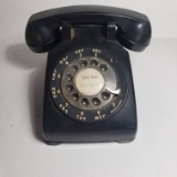 Vintage Southern Bell Rotary Dial Telephone, Black