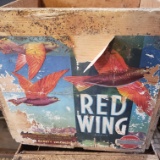 Vintage Red Wing Brand Oranges Wood Crate