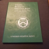 Lincoln Memorial One Cent Collection Portfolio Book, 1 1969-D Penny Inserted