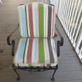 Wrought Iron Stationary Patio Chair