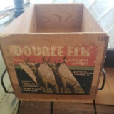 Vintage Double Elk Virginia Apples Crate