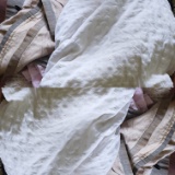 Box Lot of Vintage Bedspreads And Linens