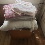 Box Lot of Linens