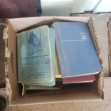 Box Lot of Vintage Books, Variety