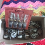 Box Lot of Vintage Castors