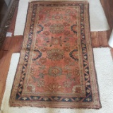 Antique Rug, Pinks, Blues