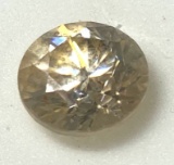 2.35 Carat Min 8mm Round Strontium Titanate Simulant Stone