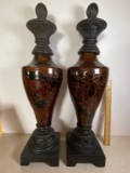 Pair of Decorative Mantle Pieces