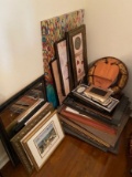 HUGE Lot of Prints & Wall Hangings