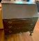 Vintage Wooden Secretary with 3 Dove-Tailed Drawers