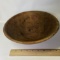 Vintage Wooden Dough Bowl