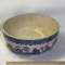 Antique Blue Willow Large Bowl Made in Japan