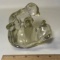 Mama Bear & Baby Bear Glass Paperweight
