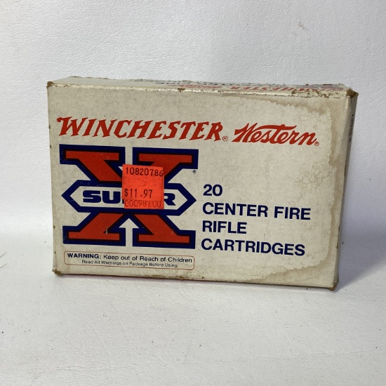 Winchester Western 30-06 Springfield 150 Gr. Power-Point 20 Rifle Cartridges