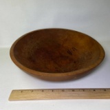 Vintage Wooden Dough Bowl