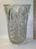 Large Crystal Vase