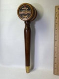 Vintage Wooden Michelob Amber Bock Tap with Barrel End