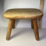 Small Vintage Wooden Stool