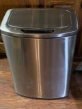 Stainless Flip Top Garbage Can