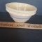 Antique McCoy Ribbed Striped Blue, Pink Nesting Mixing Bowl