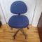 Retro Rolling Desk Chair, Adjustable Height