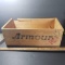 Vintage Armour Roast Beef Wooden Crate