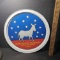 Vintage Democratic Donkey Metal Tray