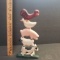 Vintage Stacked Farm Animals Cast Iron Doorstop or Bookend